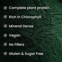 Vlado's Himalayan Organics Spirulina Superfood Powder – 100 gm