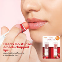 VLCC Roll on Bullet - Strawberry & Cherry Lip Balm 9 gm