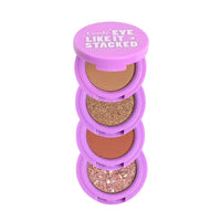 Gush Beauty Eye Like It Stacked, Easy To Blend 4 In 1 Eyeshadow Palette 3.6 gm
