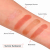 Gush Beauty Eye Like It Stacked, Easy To Blend 4 In 1 Eyeshadow Palette 3.6 gm