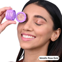 Gush Beauty Eye Like It Stacked, Easy To Blend 4 In 1 Eyeshadow Palette Summer Sundowner 3.6 gm