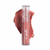 Gush Beauty Glaze Lip Oil Gloss High Shine & Hydrating Brown Gloss 2.8 ml