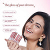 Gush Beauty Glaze Lip Oil Gloss High Shine & Hydrating Brown Gloss 2.8 ml