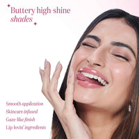 Gush Beauty Glaze Lip Oil Gloss High Shine & Hydrating Brown Gloss 2.8 ml