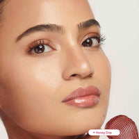 Gush Beauty Glaze Lip Oil Gloss High Shine & Hydrating Brown Gloss 2.8 ml