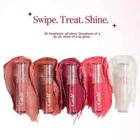 Gush Beauty Glaze Lip Oil Gloss High Shine & Hydrating Brown Gloss 2.8 ml