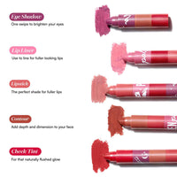 Gush Beauty Gush Pen Pal 5-In-1 Stackable Lipstick 4.8 gm