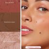 Gush Beauty Stacked In Your Favour, 3 In 1 Multipurpose Face Palette Including Blush, Contour And Highlighter 6.9 gm