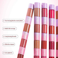 Gush Beauty Super Stack Conditioning And Pigmented 4 In 1 Liquid Lipstick Stack