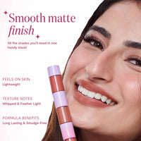 Gush Beauty Super Stack Conditioning And Pigmented 4 In 1 Liquid Lipstick Stack