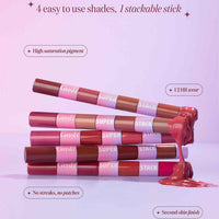 Gush Beauty Super Stack Conditioning And Pigmented 4 In 1 Liquid Lipstick Stack