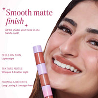 Gush Beauty Super Stack Conditioning And Pigmented 4 In 1 Liquid Lipstick Stack