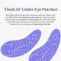 Gush Beauty Tired AF Under Eye Silicone Grade Patches 1 Piece