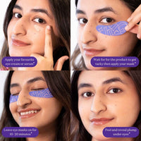 Gush Beauty Tired AF Under Eye Silicone Grade Patches 1 Piece