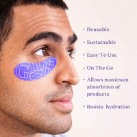 Gush Beauty Tired AF Under Eye Silicone Grade Patches 1 Piece