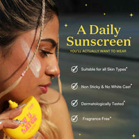 Gush Beauty UV U Later Sunscreen Serum With SPF 50 PA+++ 50 ml