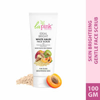 La Pink Ideal Bright White Haldi Face Scrub 100 gm
