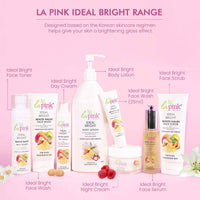 La Pink Ideal Bright White Haldi Face Scrub 100 gm