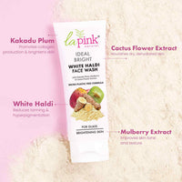 La Pink Ideal Bright White Haldi Face Wash 100 ml