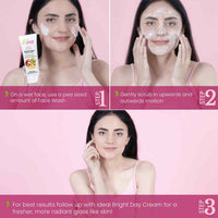 La Pink Ideal Bright White Haldi Face Wash 100 ml