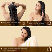 La Pink Methi Dana 8-In-1 Conditioner For Hair Fall Control 250 ml