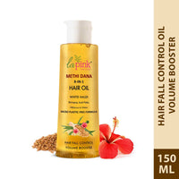 La Pink Methi Dana 8-In-1 Hair Oil With Hibiscus & Onion 150 ml