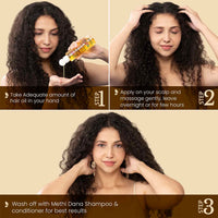 La Pink Methi Dana 8-In-1 Hair Oil With Hibiscus & Onion 150 ml