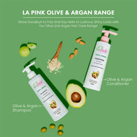 La Pink Olive & Argan Conditioner for All Hair Types 250 ml