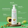 La Pink Olive & Argan Shampoo With Avocado For Frizz Hair 250 ml