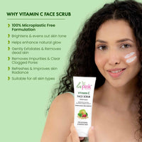 La Pink Vitamin C White Haldi Face Scrub 100 gm