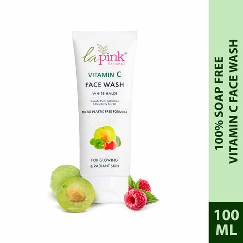 La Pink Vitamin C Face Wash With White Haldi For Glowing & Radiant Skin 100 ml