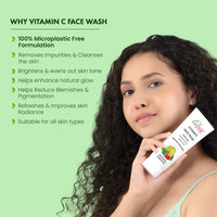 La Pink Vitamin C Face Wash With White Haldi For Glowing & Radiant Skin 100 ml