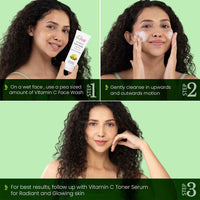 La Pink Vitamin C Face Wash With White Haldi For Glowing & Radiant Skin 100 ml