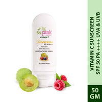 La Pink Vitamin C Sunscreen SPF 50 Pa++++ With White Haldi 50 gm