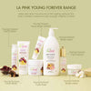 La Pink Young Forever Soft & Shine Body Lotion with Non Greasy Moisturiser For All Skin Types 450ml