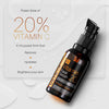 Ustraa 20% Vitamin C Face Serum With Hyaluronic Acid 30 ml