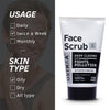 Ustraa Activated Charcoal Face Scrub 100 gm