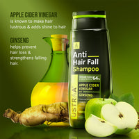 Ustraa Anti Hair Fall With Apple Cider Vinegar Anti-Hair Fall Shampoo 250 ml