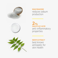 Ustraa Anti-Acne Spot Gel Reduces 99.9% Pimple Causing Germs, Dermatologically Tested 15 ml