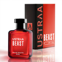 Ustraa Beast Edt Perfume For Men Long-Lasting Masculine Fragrance 50 ml