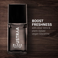 Ustraa Black Roll-On Deodorant For Men