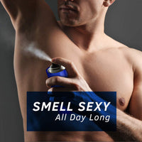 Ustraa Blue Deodorant For Men Cool, Aquatic Fragrance 150 ml