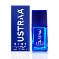 Ustraa Blue Roll-On Deodorant For Men Strong And Intense Fragrance