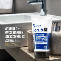 Ustraa De-Tan Face Scrub For Men 100 gm