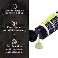 Ustraa Face Wash Acne Control With Neem & Charcoal 200 gm