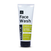 Ustraa Face Wash For Oily Skin With Key Lime And Basil 200 gm