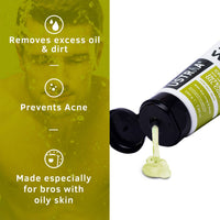 Ustraa Face Wash For Oily Skin With Key Lime And Basil 200 gm