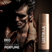 Ustraa Khaki Deodorant Body Spray For Men 150 ml