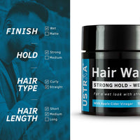 Ustraa Strong Hold Hair Wax 100 gm