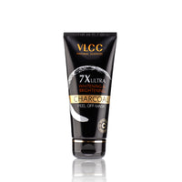 VLCC 7X Ultra Whitening & Brightening Charcoal Peel Off Mask 100 gm
